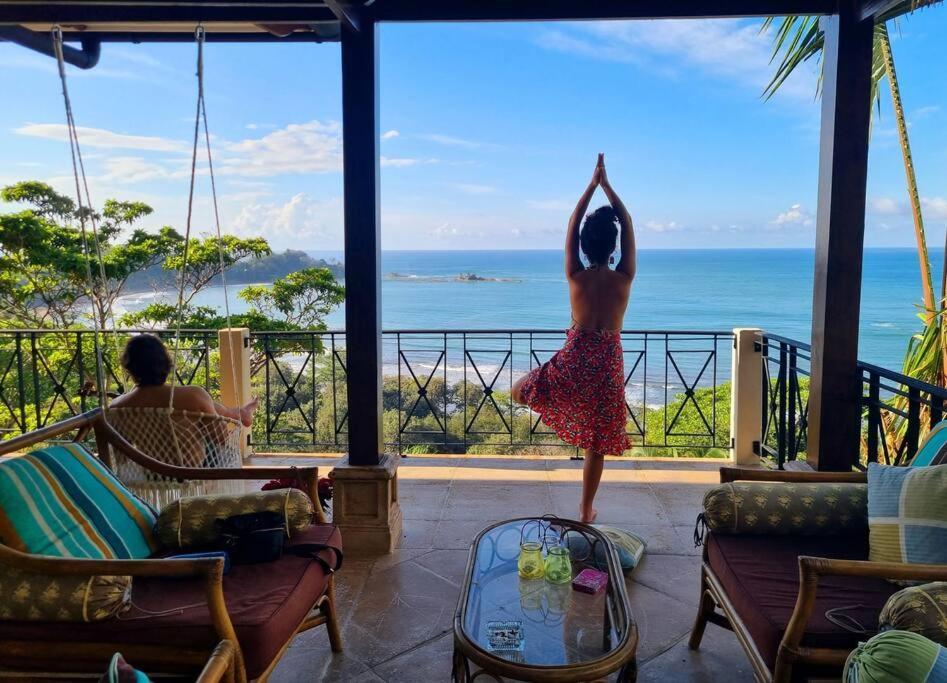 Villa Amor Del Mar With Breathtaking View Of Ocean & Jungle Dominical Exterior photo